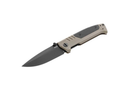 Couteau WALTHER PDP SPEAR POINT FOLDER TAN UMAREX