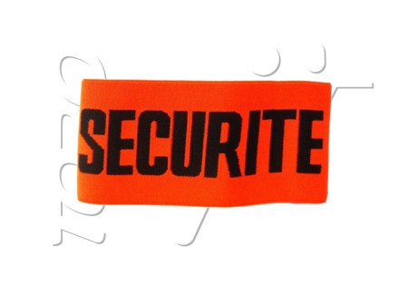 Brassard ELASTIQUE SECURITE ORANGE