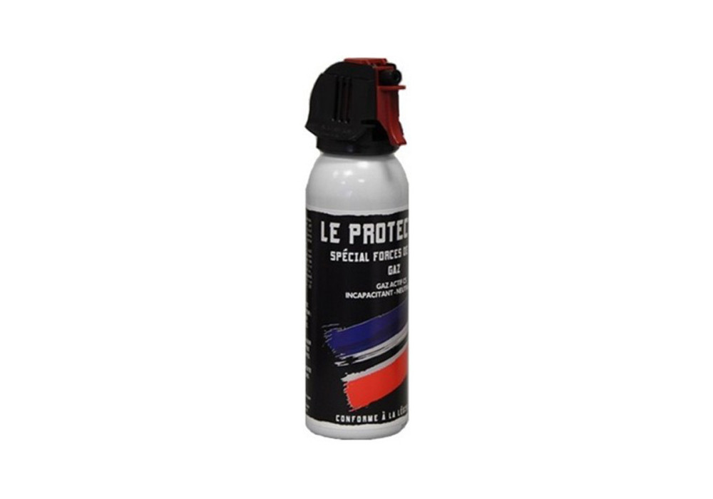 Aérosol lacrymogène GAZ CS SPECIAL FORCE DE L´ORDRE 100ML LE PROTECTEUR