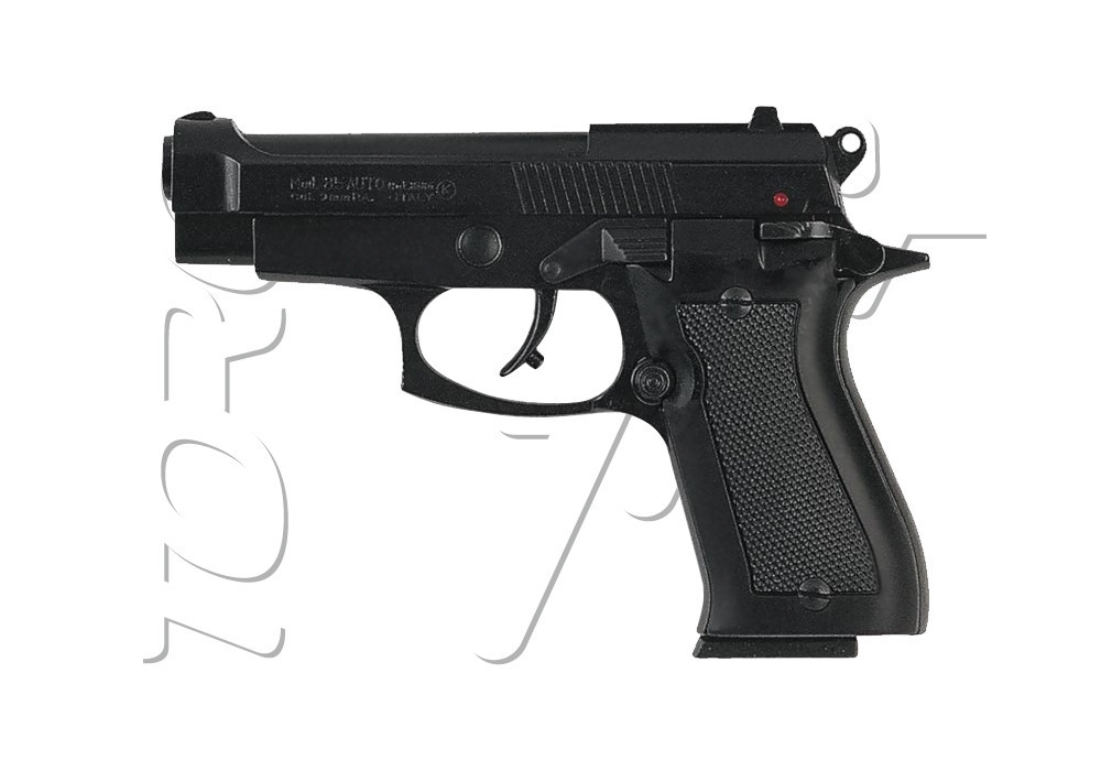 Pistolet Alarme 9mm PAK BERETTA 85 AUTO BLACK NOUVELLE GENERATION 6 COUPS KIMAR