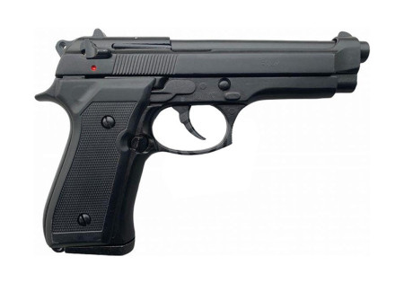 Pistolet Alarme 9mm PAK BERETTA M92 10 COUPS BLACK BRUNI