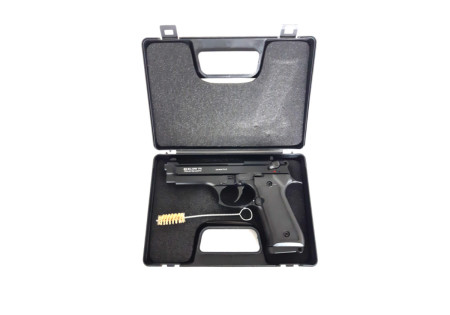 Pistolet Alarme 9mm PAK F92 SEMI AUTO BLACK 18 COUPS BLOW