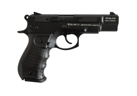 Pistolet Alarme 9mm PAK C75 BLACK 18 COUPS BLOW