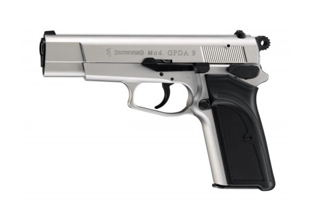 Pistolet Alarme 9mm PAK BROWNING GPDA9 CHROME 9 COUPS UMAREX