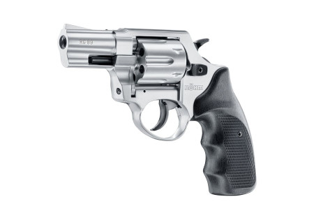 Revolver Alarme 380/9mm RK COLT RG89 BLACK SILVER 6 COUPS ROHM UMAREX