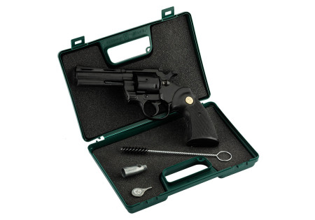 Revolver alarme 380/9mm RK COLT PYTHON 4" BLACK 6 COUPS KIMAR