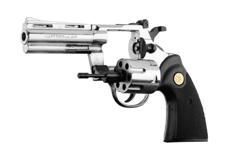 Revolver alarme 380/9mm RK COLT PYTHON 4" SILVER 6 COUPS KIMAR