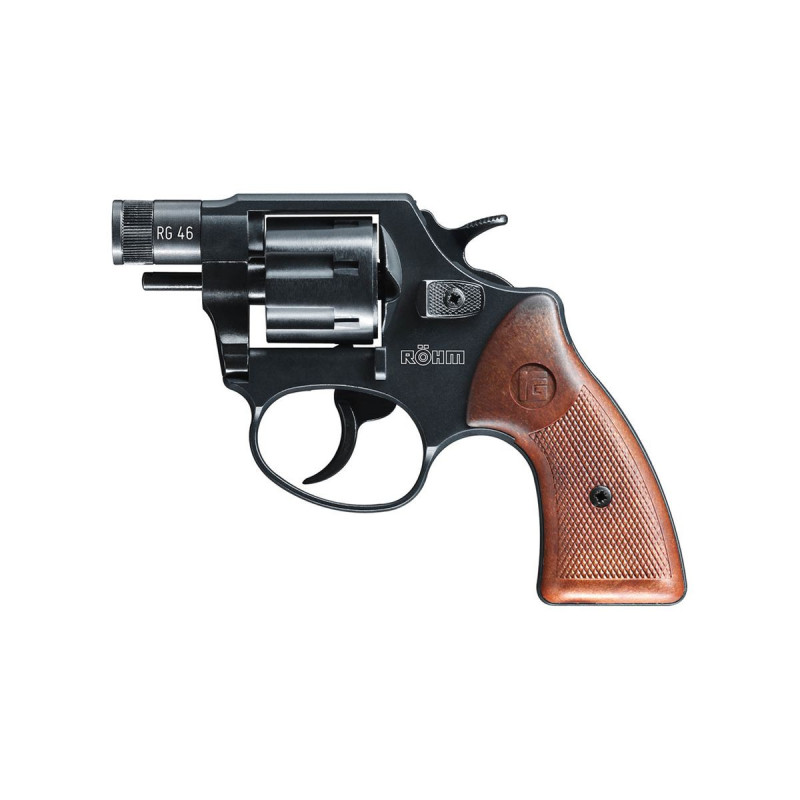 Revolver Alarme 6mm FLOBERT COLT ROHM RG46 BLACK BROWN 7 COUPS UMAREX