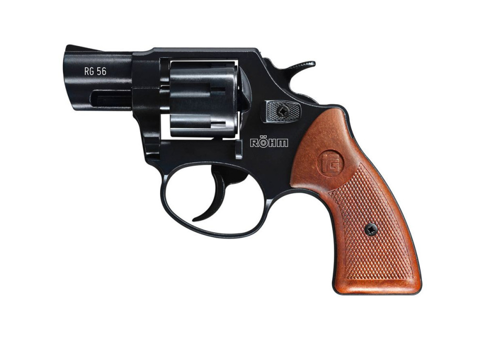 Revolver Alarme 6mm FLOBERT COLT ROHM RG56 BLACK BROWN 7 COUPS UMAREX