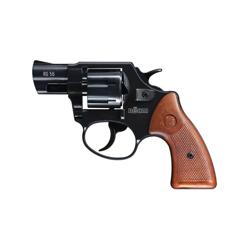 Revolver Alarme 6mm FLOBERT COLT ROHM RG56 BLACK BROWN 7 COUPS UMAREX