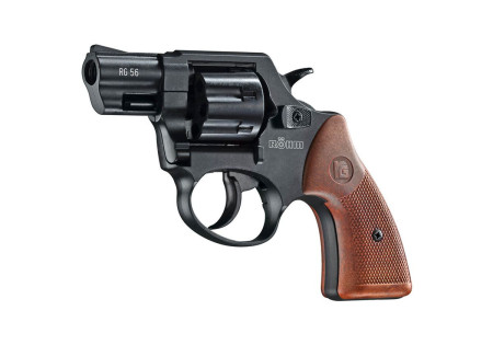 Revolver Alarme 6mm FLOBERT COLT ROHM RG56 BLACK BROWN 7 COUPS UMAREX