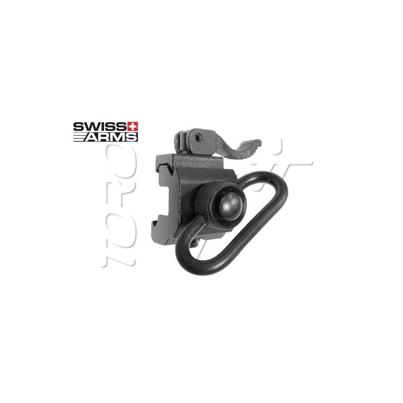 Attache sangle RAPIDE FIXATION LEVIER SWISS ARMS