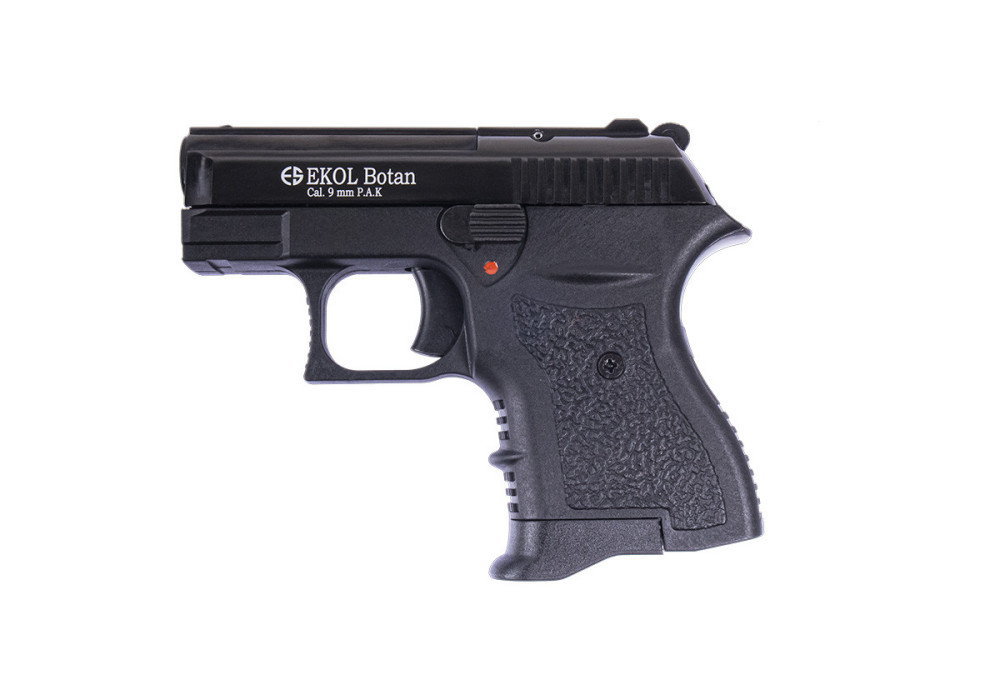 Pistolet Alarme 9mm PAK BOTAN BLACK 7 COUPS EKOL