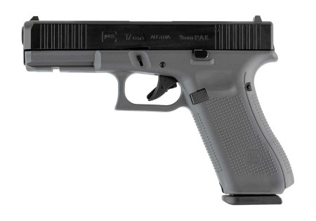 Pistolet Alarme 9mm PAK GLOCK 17 GEN5 17 COUPS TUNGSTENE GREY UMAREX + MALLETTE UMAREX