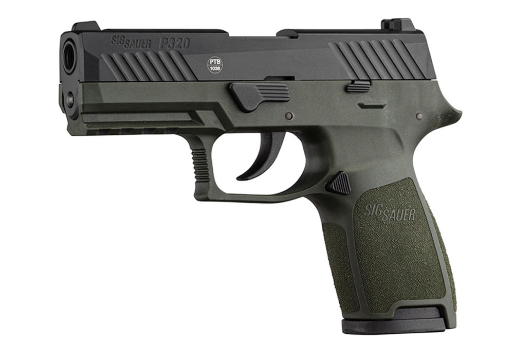 Pistolet Alarme 9mm PAK P320 OLIVE 15 COUPS SIG SAUER