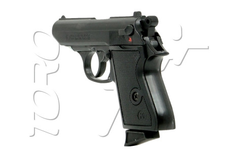 Pistolet Alarme 9mm PAK WALTHER PPK LADY K BLACK NOUVELLE GENERATION 5 COUPS KIMAR