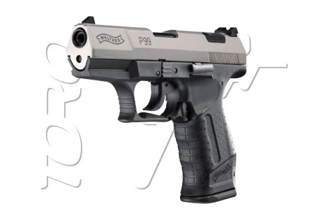 Pistolet Alarme 9mm PAK WALTHER P99 SILVER BLACK 15 COUPS UMAREX