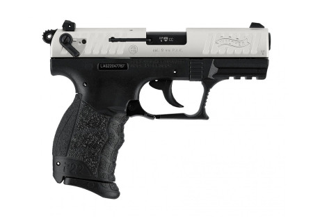 Pistolet Alarme 9mm PAK WALTHER P22Q BLACK NICKEL 7 COUPS UMAREX