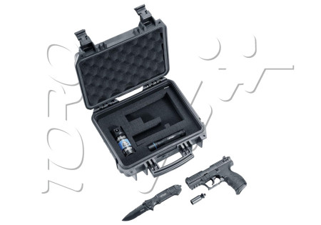 Kit Alarme 9mm PAK WALTHER P22 R2D BRONZE 7C + MALLETTE + ACCESSOIRES UMAREX