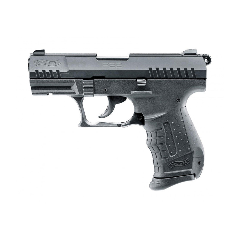 Pistolet Alarme 9mm PAK WALTHER P22 READY BLACK 7 COUPS UMAREX