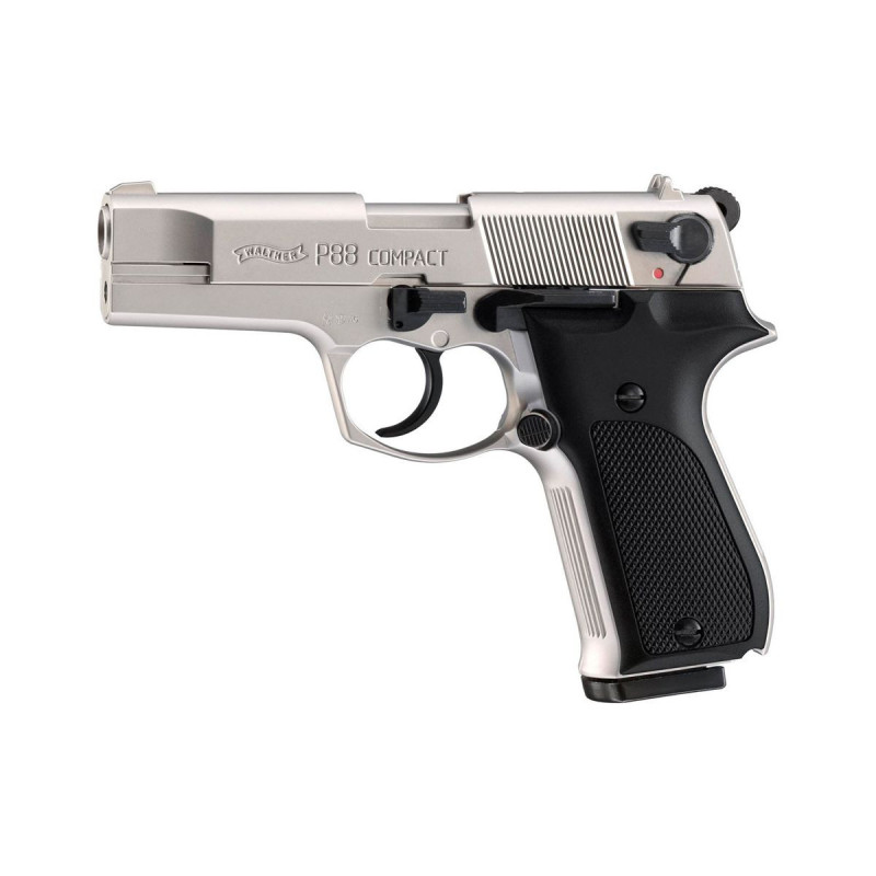 Pistolet Alarme 9mm PAK WALTHER P88 SILVER 10 COUPS UMAREX