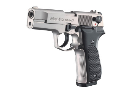 Pistolet Alarme 9mm PAK WALTHER P88 SILVER 10 COUPS UMAREX