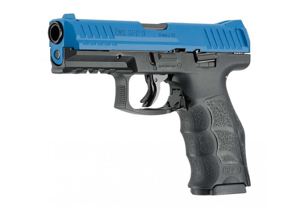 Pistolet DEFENSE HK SFP9 T4E CAL 0.43 CO2 BLACK BLUE 8 COUPS UMAREX