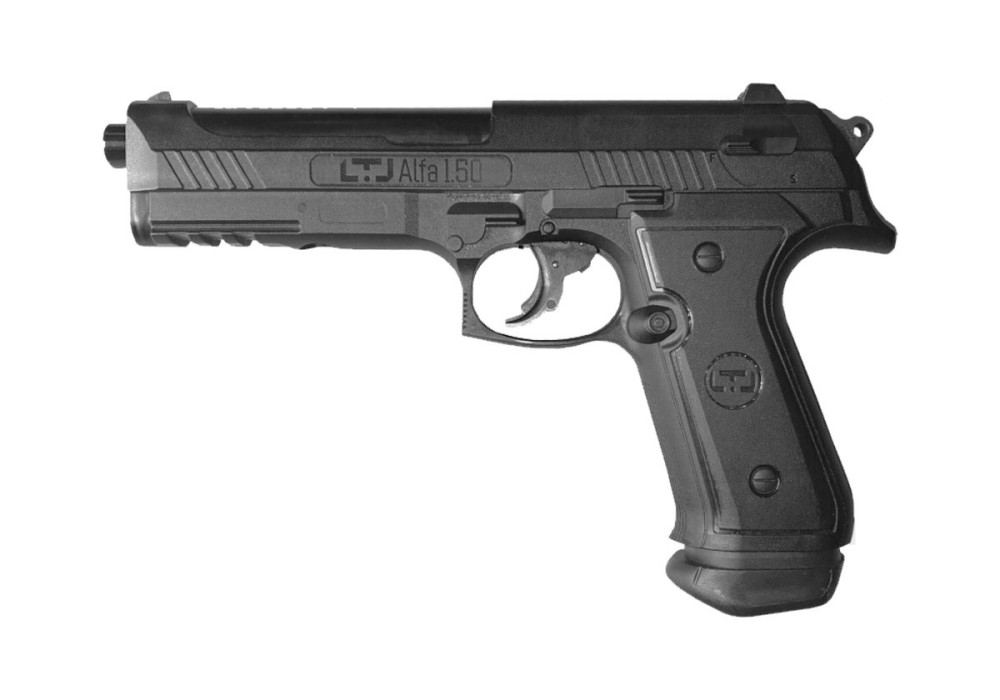 Pistolet DEFENSE LTL ALFA 1.50 CALIBRE 0.50 CO2 BLACK 18 JOULES