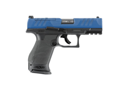 Pistolet DEFENSE PDP COMPACT 4" ENTRAINEMENT T4E CAL 0.43 CO2 BLUE BLACK 8 COUPS UMAREX