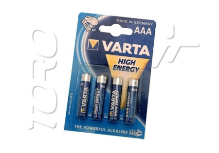 Piles LR03 AAA 1.5V ALCALINES VARTA X4