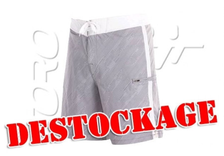 SHORT DE BAIN DYE HYPNOTIC WHITE GREY