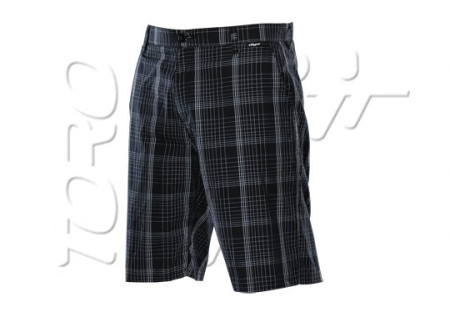 SHORT DYE CHECKERED BLACK WHITE - Taille 42 (32 US)