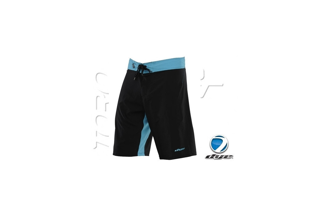 SHORT DE BAIN DYE BLACK TEAL