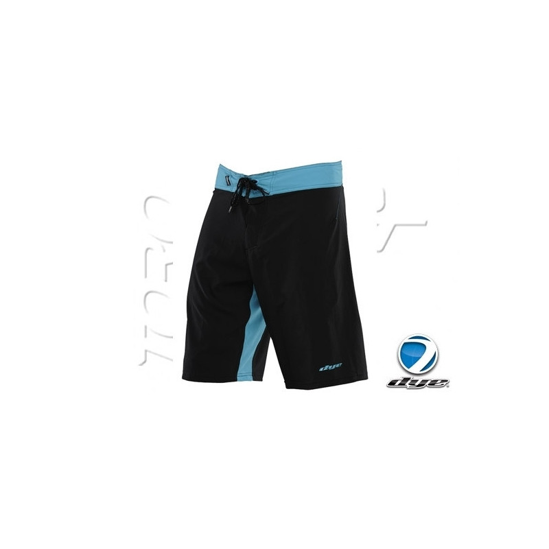 SHORT DE BAIN DYE BLACK TEAL