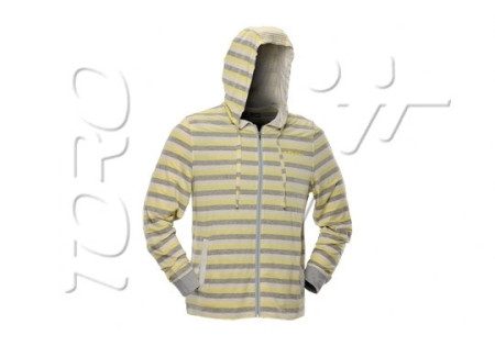 SWEAT STRIPES YELLOW DYE - Taille L