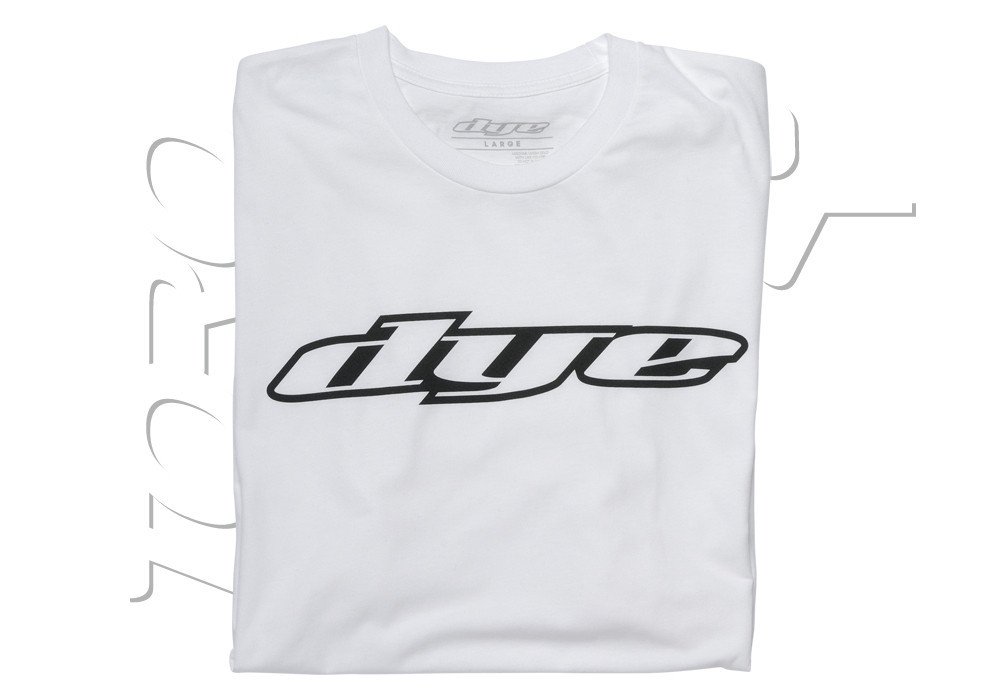 T SHIRT DYE LOGO WHITE