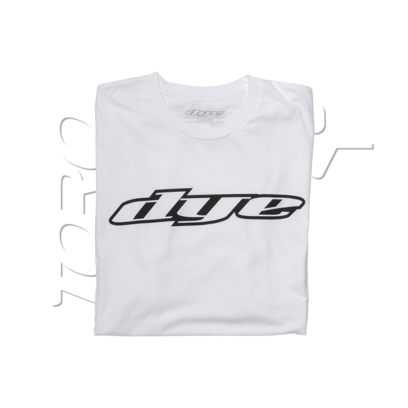 T SHIRT DYE LOGO WHITE - Taille M