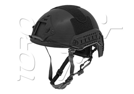 Casque tactique FAST MOLETTE BLACK ASG