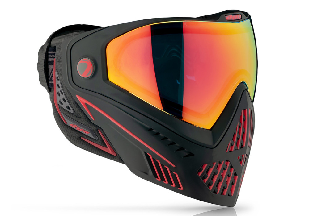 Masque DYE I5 2.0 THERMAL FIRE BLACK RED