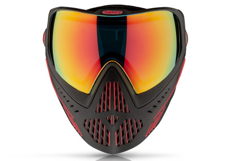 Masque DYE I5 2.0 THERMAL FIRE BLACK RED