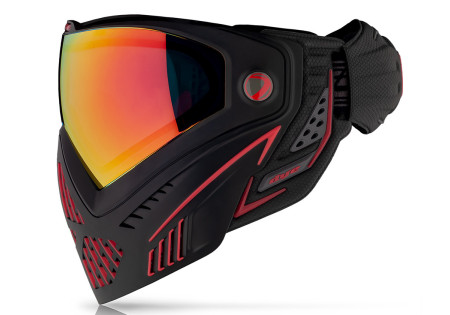 Masque DYE I5 2.0 THERMAL FIRE BLACK RED