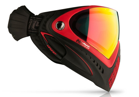 Masque DYE I4 PRO THERMAL MELTDOWN RED BLACK