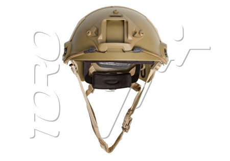 Casque tactique FAST MOLETTE TAN ASG