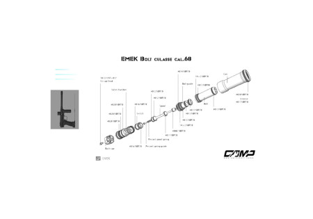 Part KIT EMEK RENTAL ECLIPSE