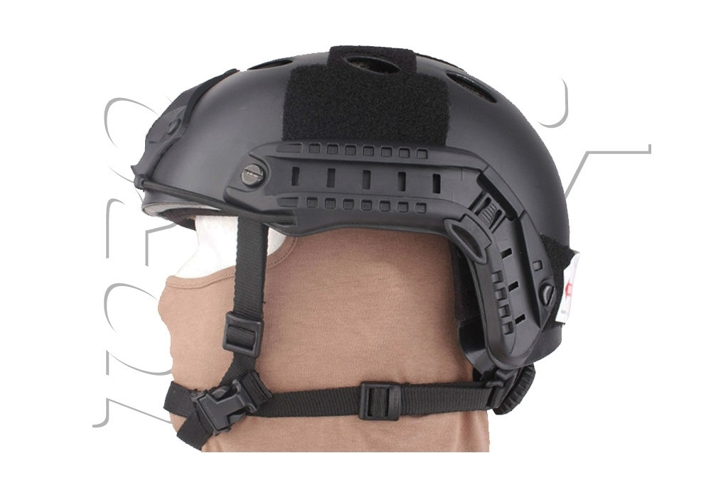 Casque tactique EMERSON FAST TYPE PJ MOLETTE BLACK