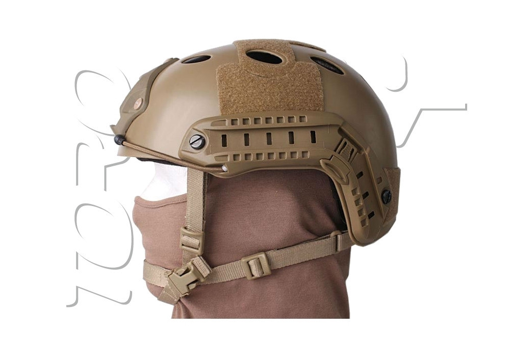 Casque tactique EMERSON FAST TYPE PJ MOLETTE TAN