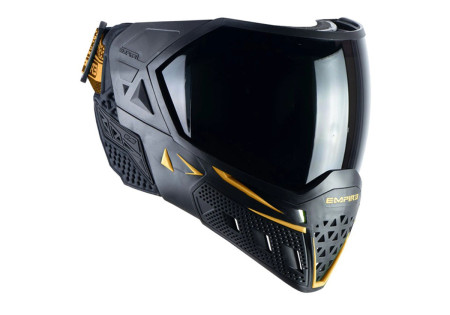 Masque EMPIRE EVS THERMAL BLACK GOLD ECRAN 2X CLEAR ET NINJA