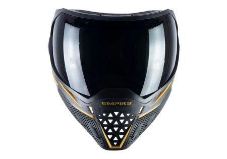 Masque EMPIRE EVS THERMAL BLACK GOLD ECRAN 2X CLEAR ET NINJA