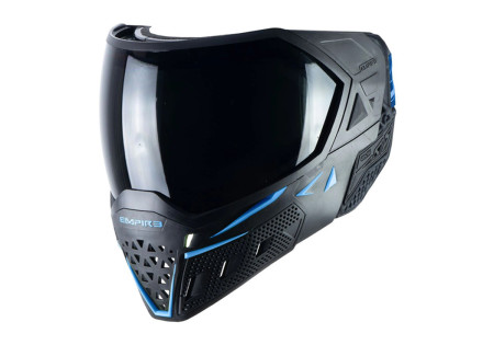 Masque EMPIRE EVS THERMAL BLACK NAVY BLUE ECRAN 2X CLEAR ET NINJA