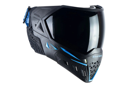 Masque EMPIRE EVS THERMAL BLACK NAVY BLUE ECRAN 2X CLEAR ET NINJA